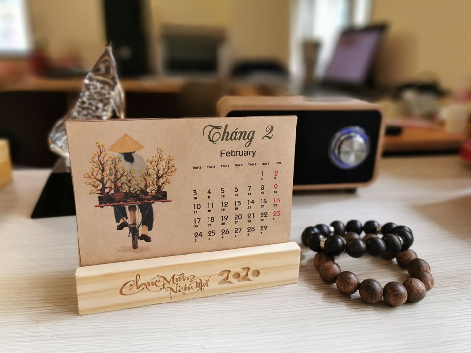 Lịch gỗ - Xưởng SX Gỗ Mộc Nhân